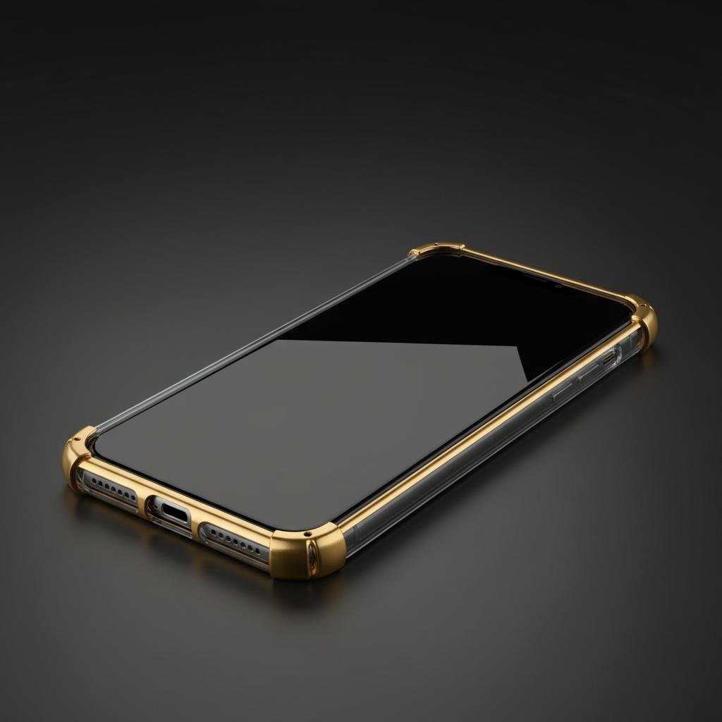 Clear Gold Case